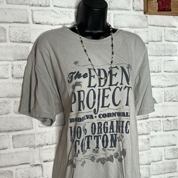 Eden Project Organic Cotton Tee Tshirt Top Size XXL - Picture 2 of 4